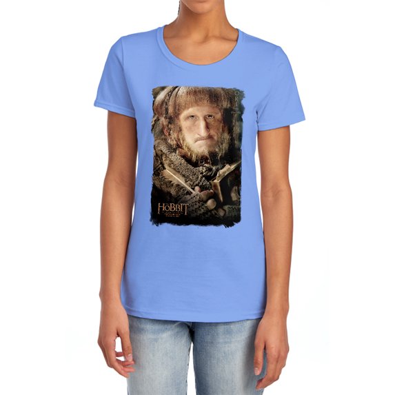 The Hobbit Ori Women's T Shirt, Carolina Blue, X-Large