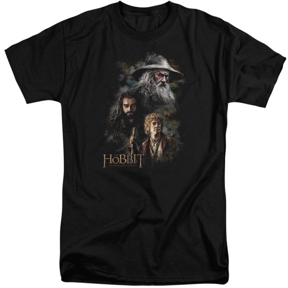 The Hobbit Painting S/S Adult Tall Black