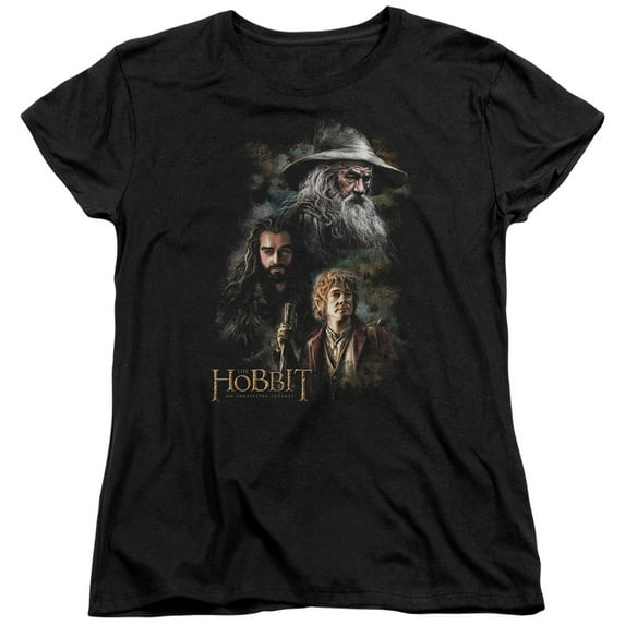 The Hobbit - Painting - Women's Short Sleeve Shirt - X-Large