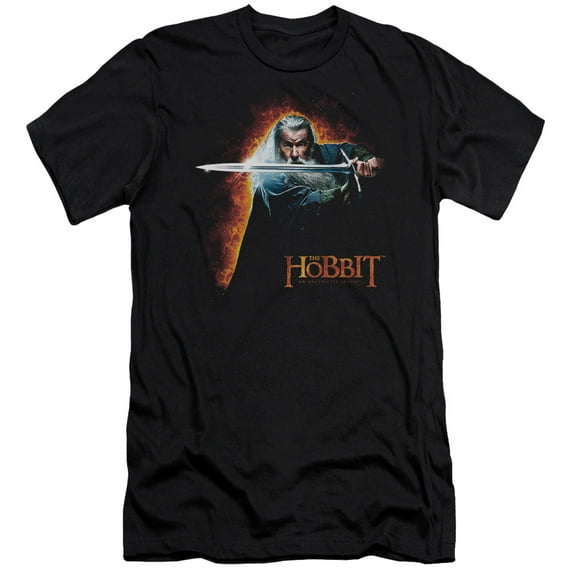 The Hobbit Secret Fire S/S Adult 30/1 T-Shirt Black
