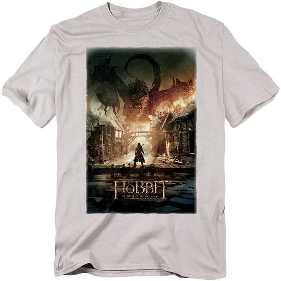 The Hobbit T-Shirt Smaug Poster Unisex Graphic Tee For Men & Women