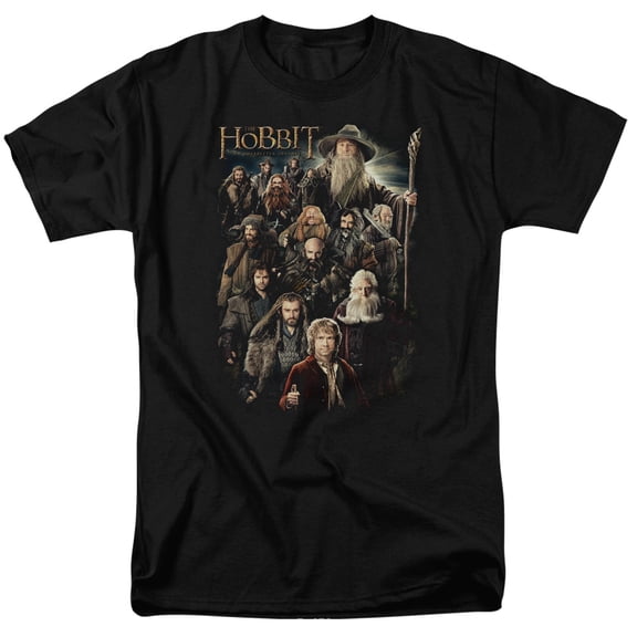 The Hobbit Somber Company Officially Licensed Adult T Shirt