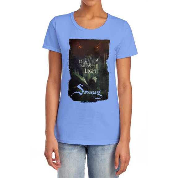 The Hobbit Taunt Women's T Shirt, Carolina Blue, X-Large