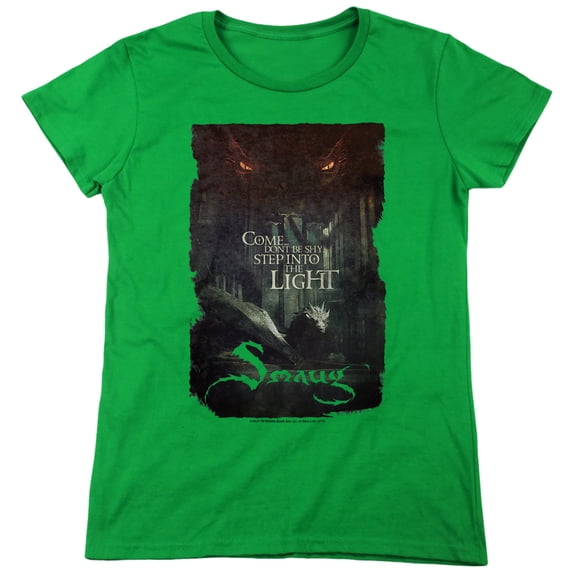 The Hobbit Taunt Women's T Shirt, Kelly Green, 2X-Large