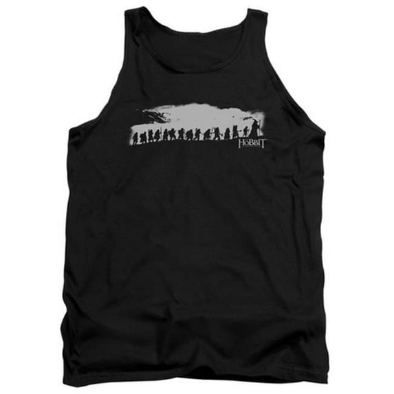 The Hobbit-The Company Adult Tank Top, Black - Small