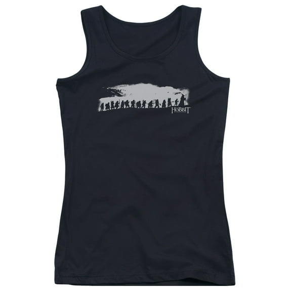 The Hobbit The Company Junior Women's Tank Top Black