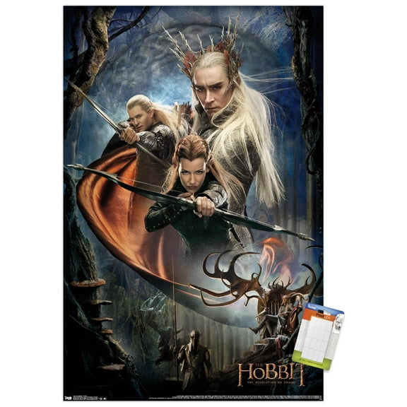 The Hobbit: The Desolation Of Smaug - Group Wall Poster, 14.725" x 22.375"