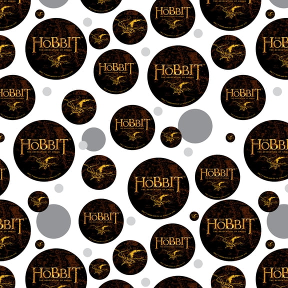 The Hobbit The Desolation of Smaug Logo Premium Gift Wrap Wrapping Paper Roll