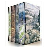 The Hobbit & The Lord of the Rings 4-Book Boxed Set Illustrated Edition