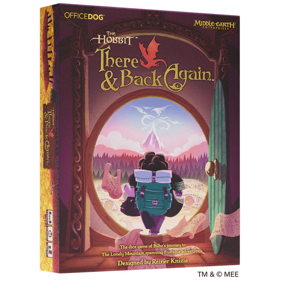 The Hobbit: There and Back Again Family Dice Game for Ages 10+, from Asmodee