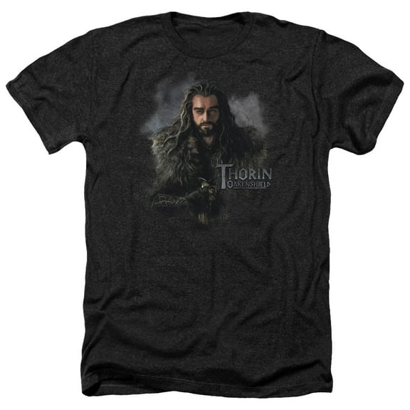 The Hobbit - Thorin Oakenshield - Heather Short Sleeve Shirt - Medium