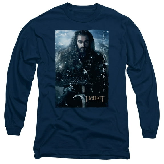 The Hobbit - Thorin Poster - Long Sleeve Shirt - XXX-Large