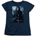 thumbnail image 1 of The Hobbit Thorin Poster S/S Women's T-Shirt Navy, 1 of 1
