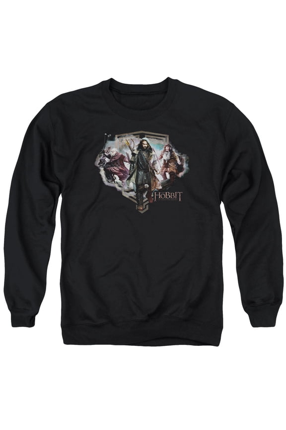 The Hobbit - Three Dwarves - Crewneck Sweatshirt - XX-Large
