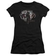 thumbnail image 1 of The Hobbit Three Dwarve S/S Junior Women's T-Shirt Sheer Black, 1 of 2