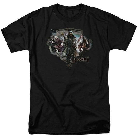 The Hobbit - Three Dwarves - Short Sleeve Shirt - XX-Large