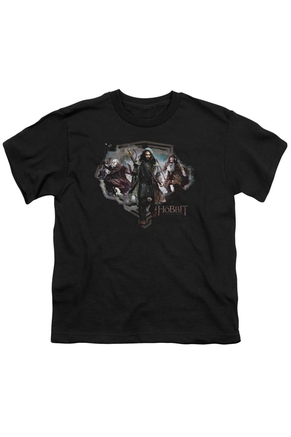 The Hobbit Three Dwarves Big Boys Youth Shirt
