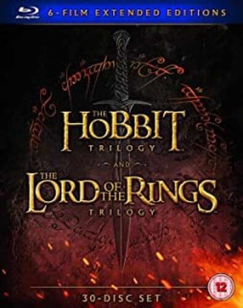 The Trilogy The Señor Of the Rings Extended Versions 6 Blu-Ray + 9 DVD New  R2