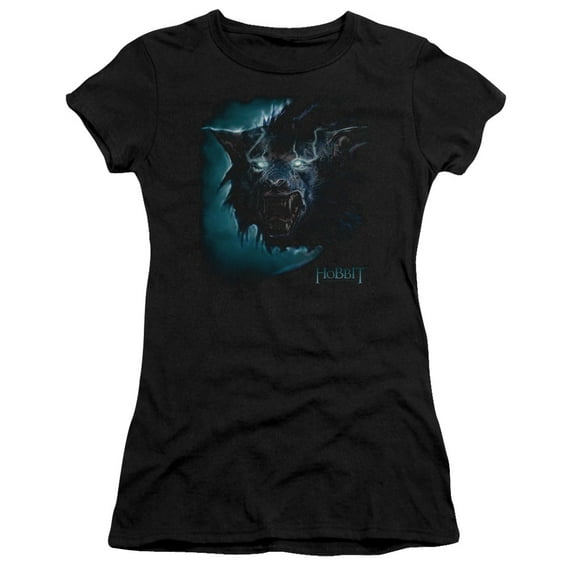 The Hobbit Warg S/S Junior Women's T-Shirt Sheer Black