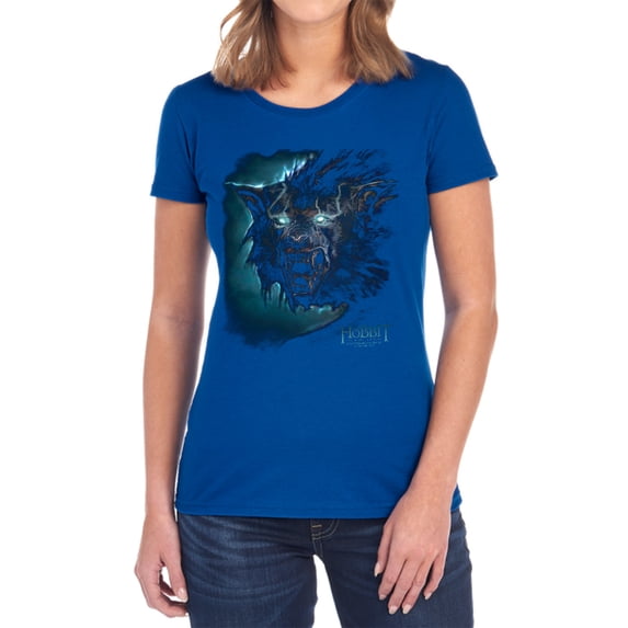 The Hobbit Warg Women's T Shirt, Royal, Large