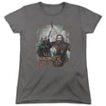 thumbnail image 1 of The Hobbit Wrongs Avenged S/S Women's T-Shirt Charcoal, 1 of 1