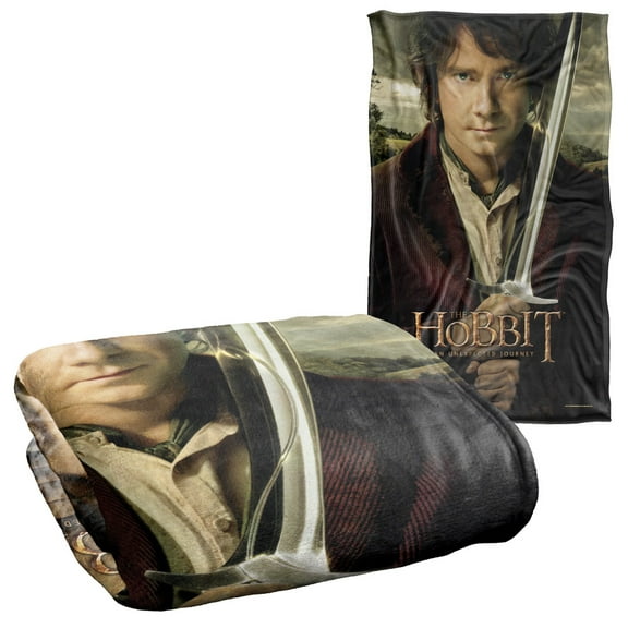 The Hobbit an Unexpected Journey Poster Silky Touch Super Soft Throw Blanket 36' x 58'