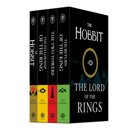 The Hobbit and The Lord of the Rings Boxed Set: The Fellowship; The Two Towers; The Return of the King by J.R.R. Tolkien (Paperback)