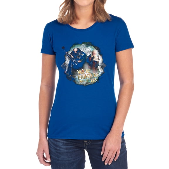 The Hobbit were Fighers Women's T Shirt, Royal, Large