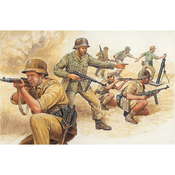 The Hobby Company Italeri 5100060761:72 WW2German Africa Corps