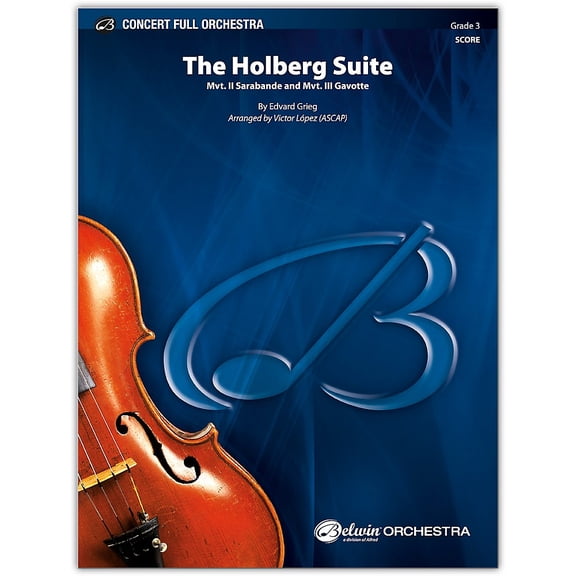 The Holberg Suite Conductor Score 3