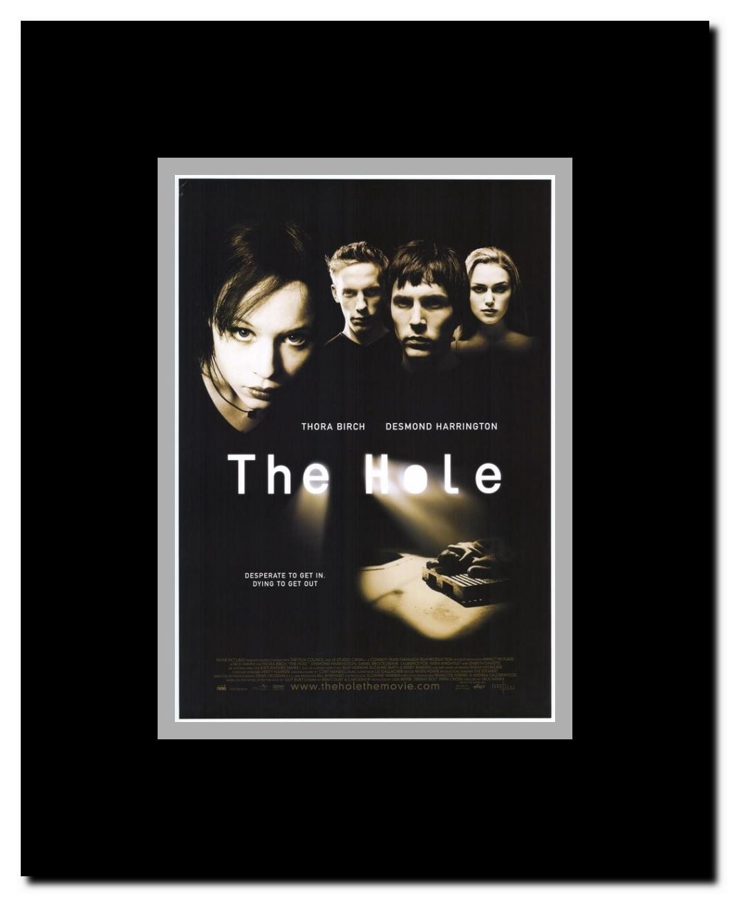 The Hole Framed Movie Poster
