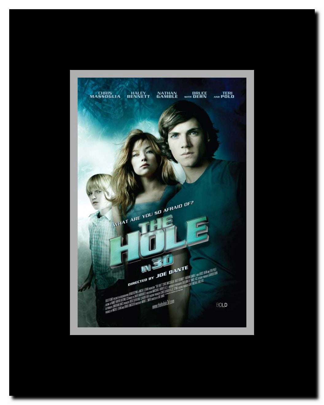 The Hole Framed Movie Poster