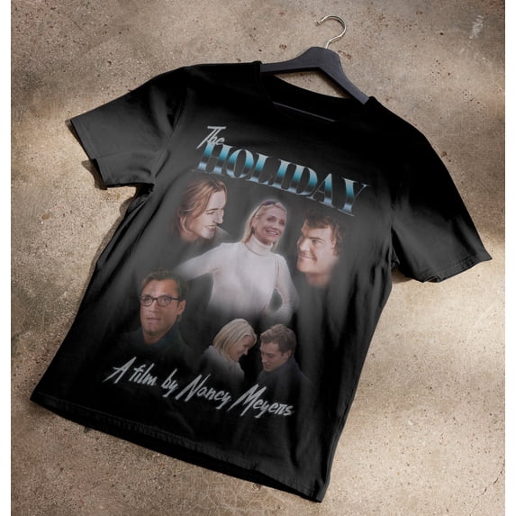 The Holiday 90's Bootleg T-Shirt - Walmart.com