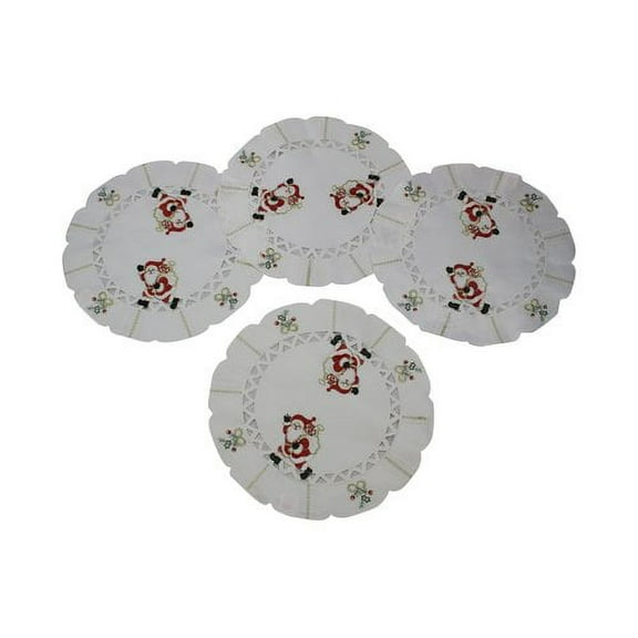 The Holiday Aisle Pulver Santa 16'' Placemat (Set of 4)