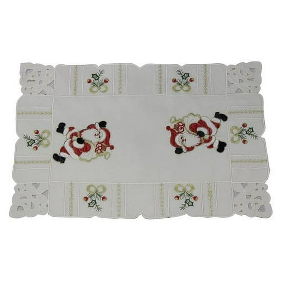 The Holiday Aisle Pulver Santa 18'' Placemat (Set of 4)