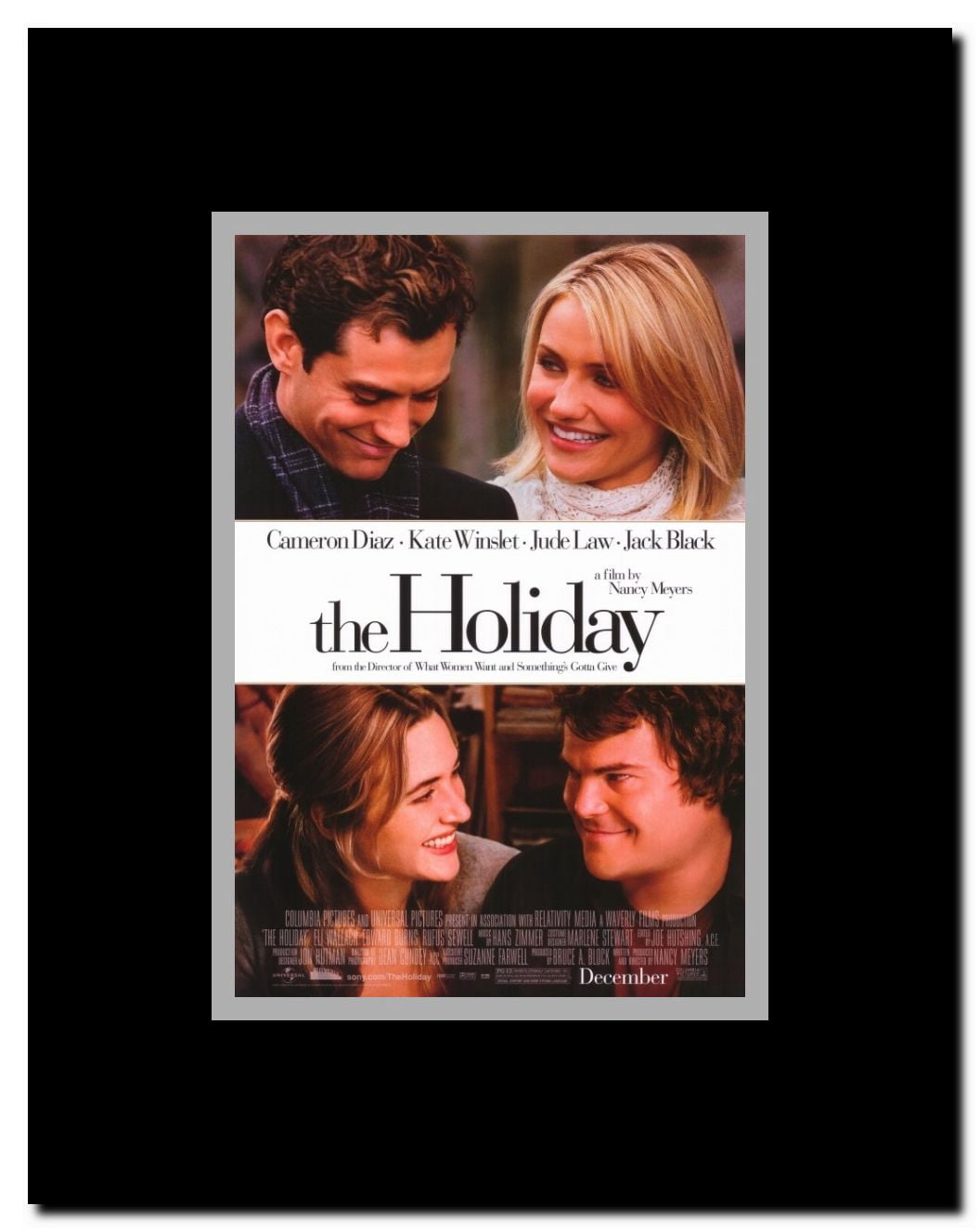 The Holiday Framed Movie Poster