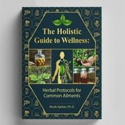 The Holistic Guide to Wellness: A Comprehensive Resource for 45 Herbs & Their Uses - Learn to Make Tinctures, Infusions, Salves, Teas & More