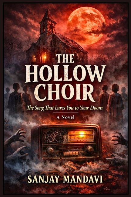 Horror Fiction Novel by Sanjay Mandavi The Hollow Choir: A Horror Novel, Book 10, (Paperback)