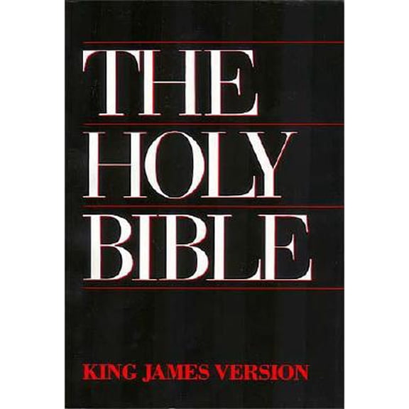 Pre-Owned The Holy Bible: King James Version by Thomas Nelson Paperback, Textbooks General, English