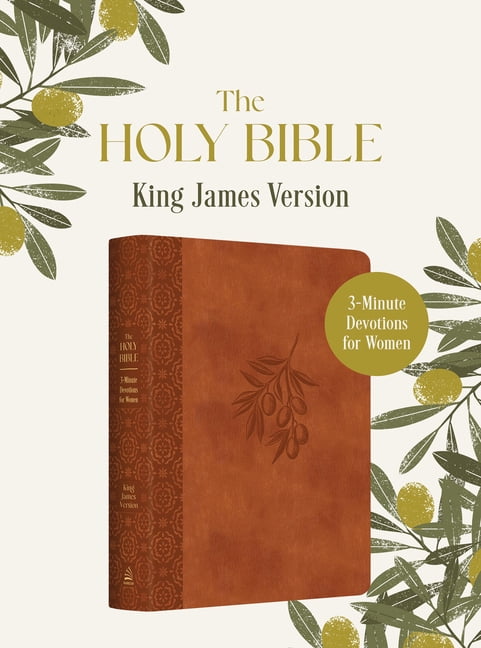 The Holy Bible Kjv: 3-Minute Devotions for Women Edition, (Hardcover)