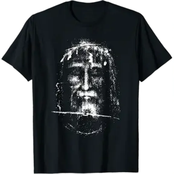 The Holy Face Shroud of Turin Jesus Christ Face Religious T-Shirt