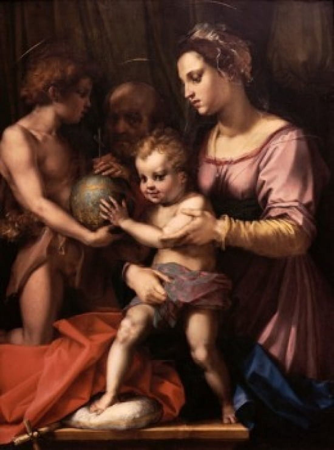 The Holy Family Andrea del Sarto (1486-1530 Italian) Canvas Art - Andrea del Sarto (24 x 36)