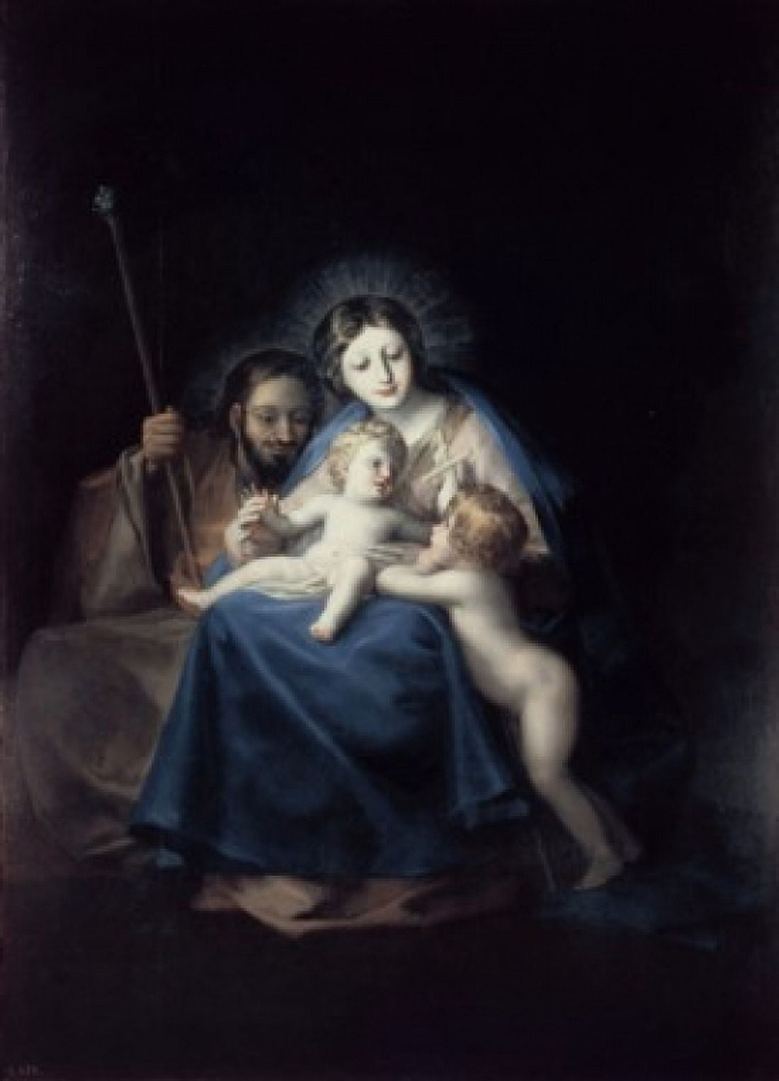 The Holy Family Francisco Goya y Lucientes (1746-1828 Spanish) Canvas Art - Francisco Goya y Lucientes (18 x 24)