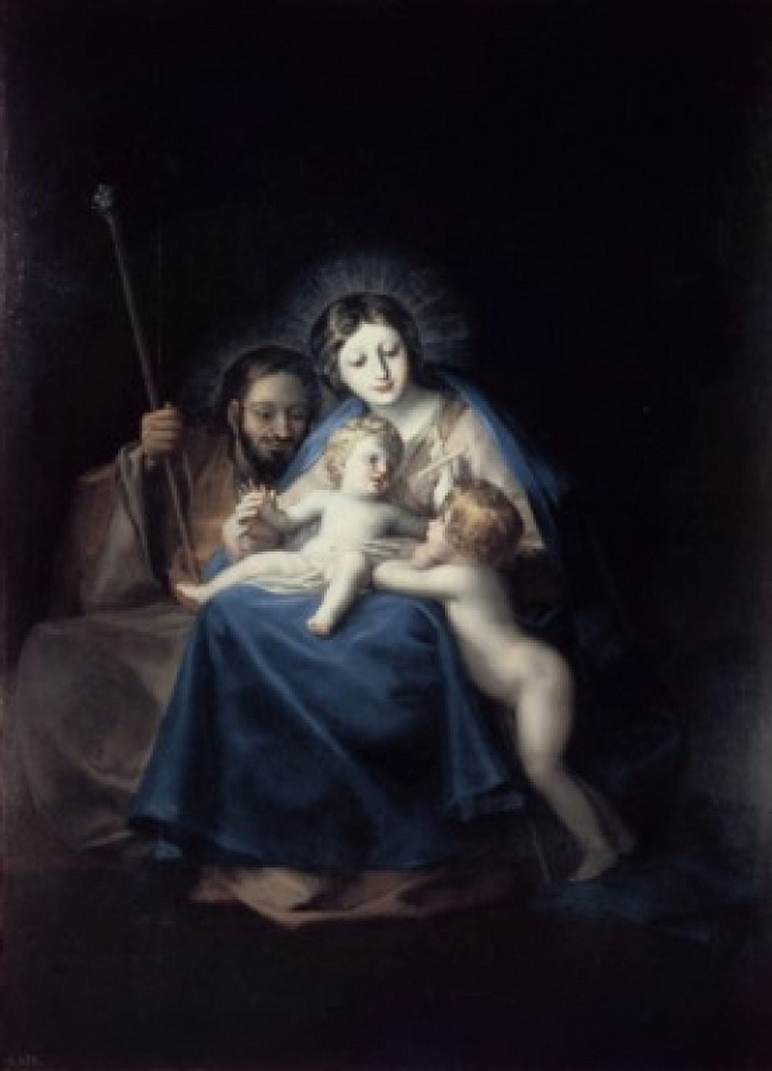The Holy Family Francisco Goya y Lucientes (1746-1828 Spanish) Canvas Art - Francisco Goya y Lucientes (24 x 36)