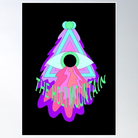 The Holy Mountain Poster Wall Art, Modern Wall Decor, 8x12 UNFRAMED