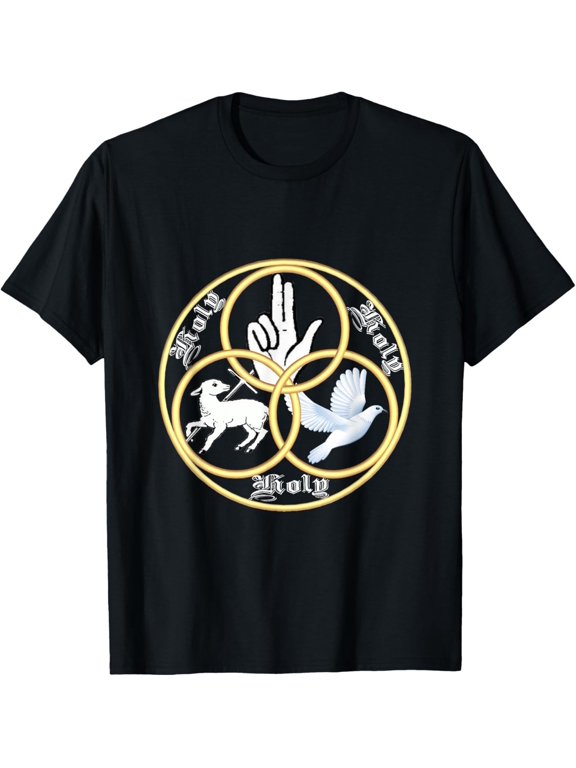 The Holy Trinity Christian Casual Look For Everyday Moments T-Shirt, Size S-5XL