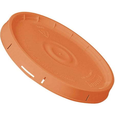 The Home Depot 5GLD ORANGE LID for 5GL HOMER PAIL 5 Gal. Homer Leakproof Lid Orange