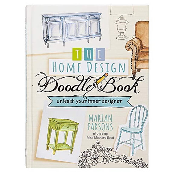 Pre-Owned The Home Design Doodle Book: Unleash Your Interior Designer (Hardcover) 1424554136 9781424554133