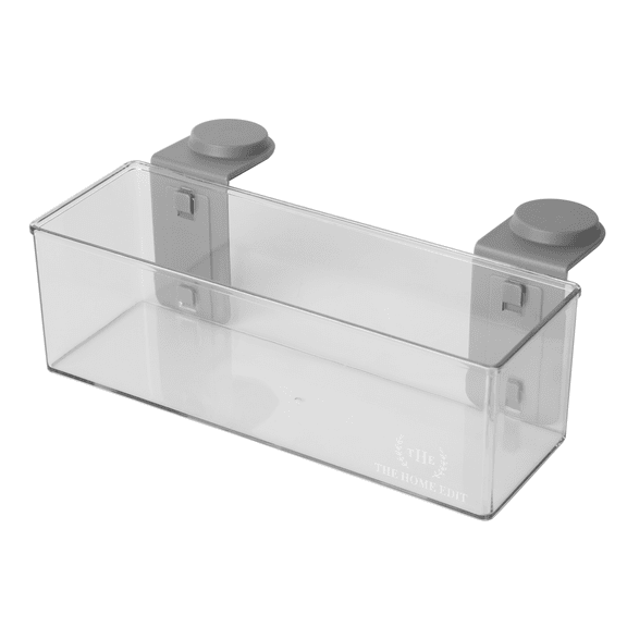 The Home Edit, Multi-Purpose Sink or Countertop Organizer Caddy, Great for Sponges and Brushes
