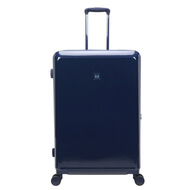 The Home Edit 28 in Hardside Checked Luggage with Removable Duffel, Navy -  Walmart.com